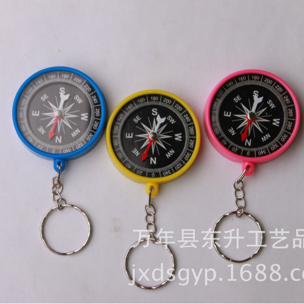 45 keychain compass plastic compass outdoor compass pointer compass compass