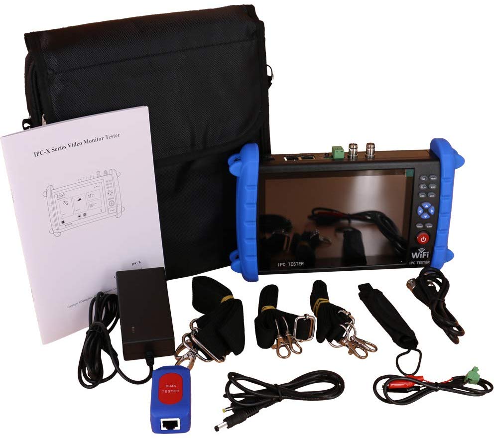 J8Pc Network Engineering Treasure Tdixf Inch 8K Video Surveillance Tester Light Source Full Function Optical Power Coaxial Rg3