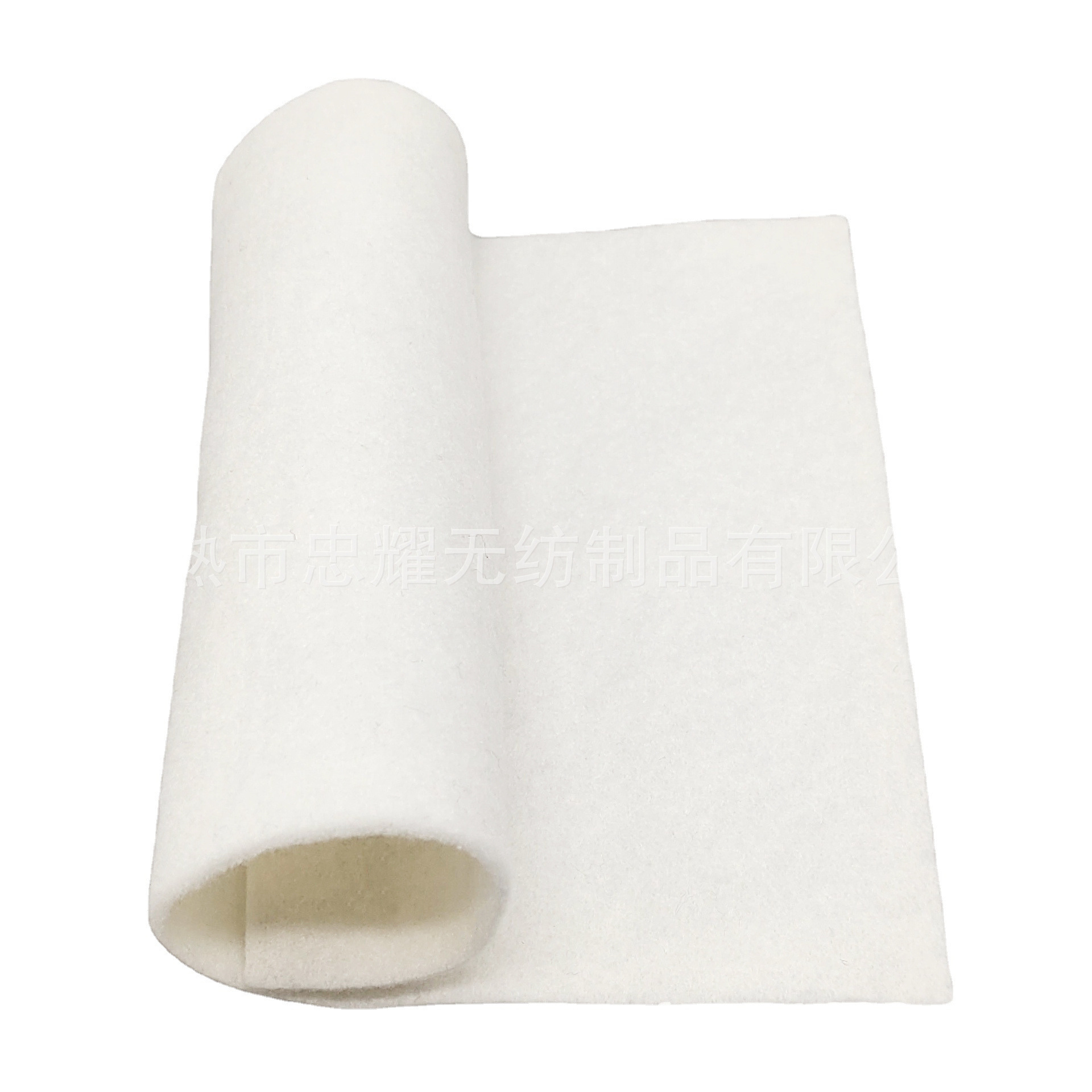 Needle-Punched Cotton White Flame-Retardant Fireproof Shaped Self-Adhesive Non-Woven Felt Fabric Absorbent Interlayer Lining Auxiliary Cotton Quilting Cotton