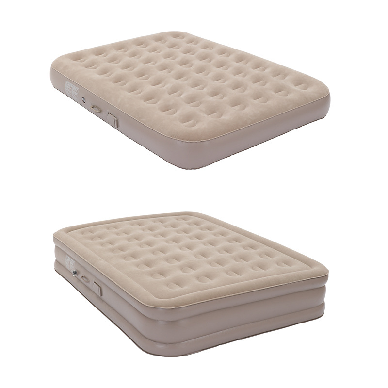 Yiwu manufacturers air cushion bed tent outdoor use one-button automatic inflatable mattress camping inflatable bed sleeping mat wholesale