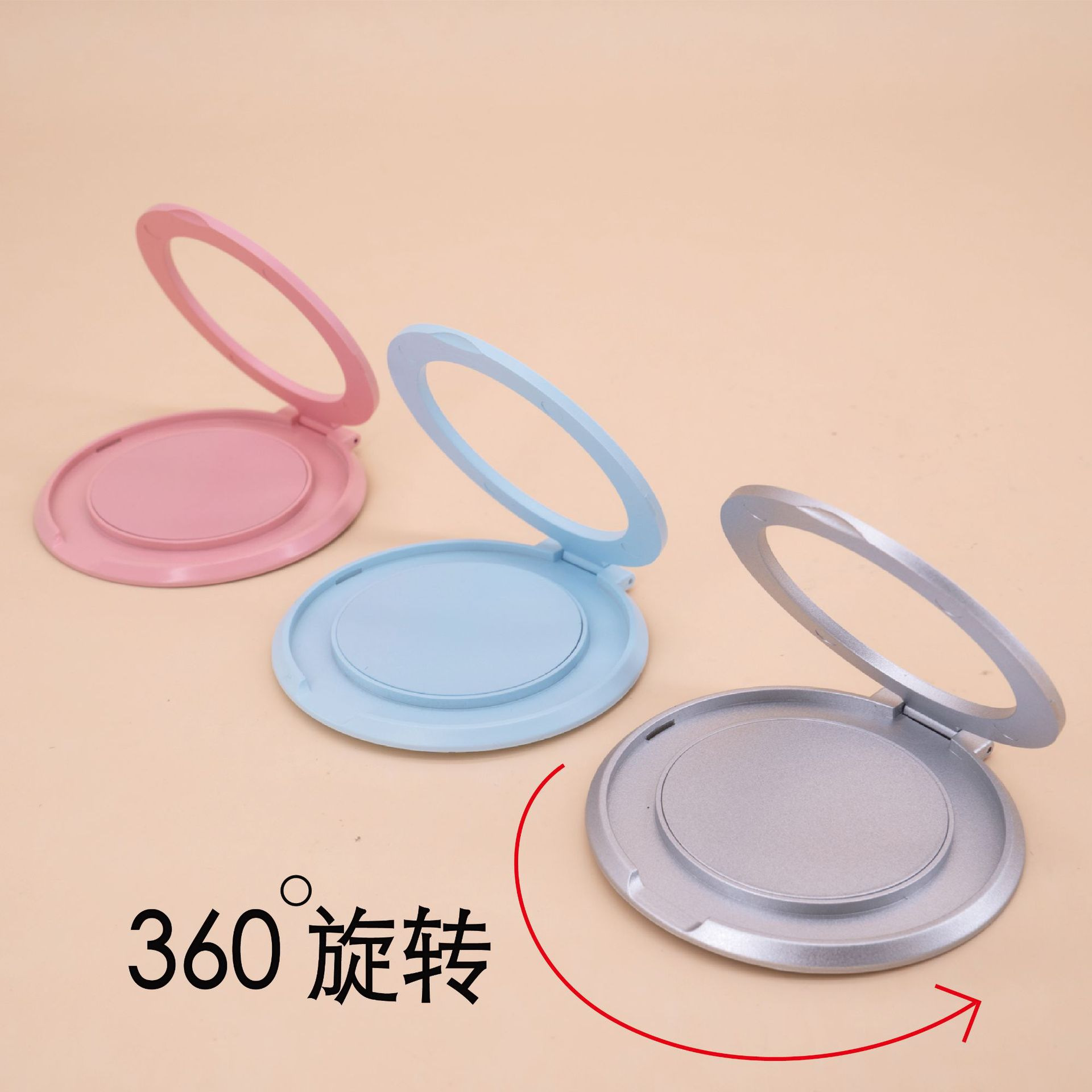 New Lightweight Mobile Phone Holder 360 ° Rotating Mobile Phone Case Holder Rotating Desktop Holder Mobile Phone Case Back Sticker