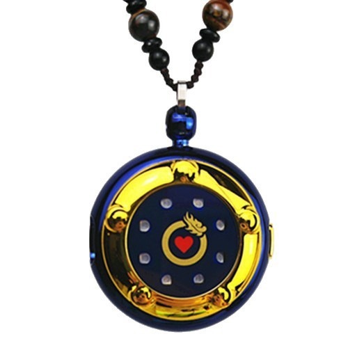 Jiugong 650C Type Red and Blue Light Heart Protection Pendant, Jiugong Light Therapy Heart Protection Pendant, Heart Protection Pendant, Sapphire