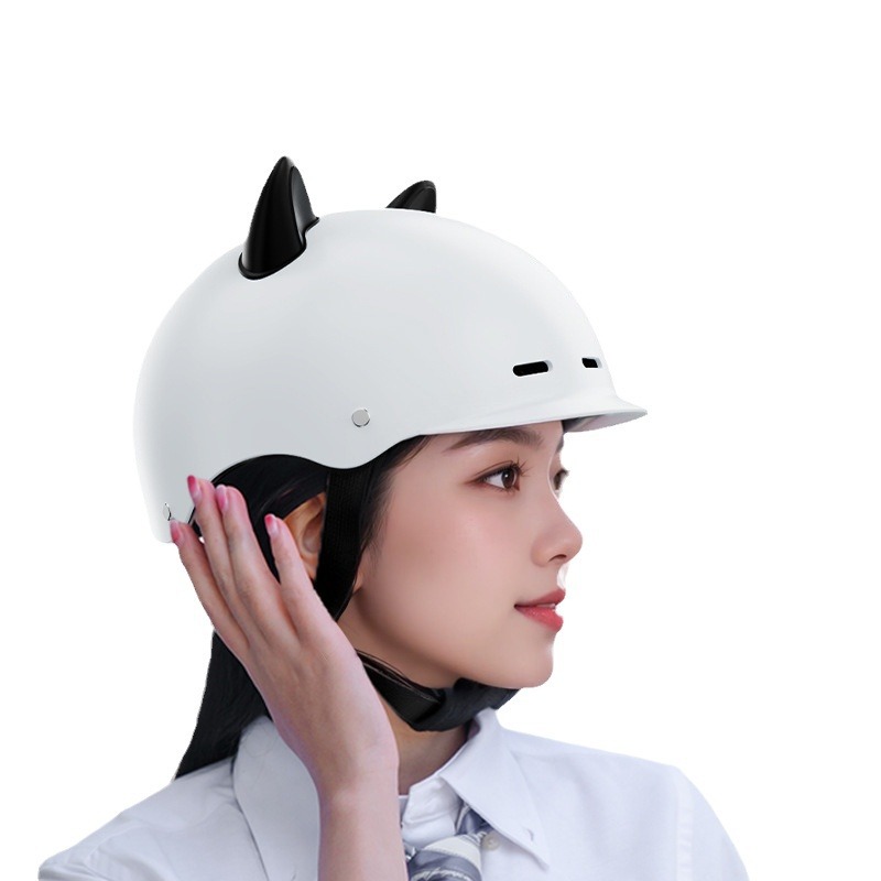Electric Car Motorcycle Helmet Decoration Cat Ears Jewelry Sticker Cute Girl Helmet Princess Cat Ears