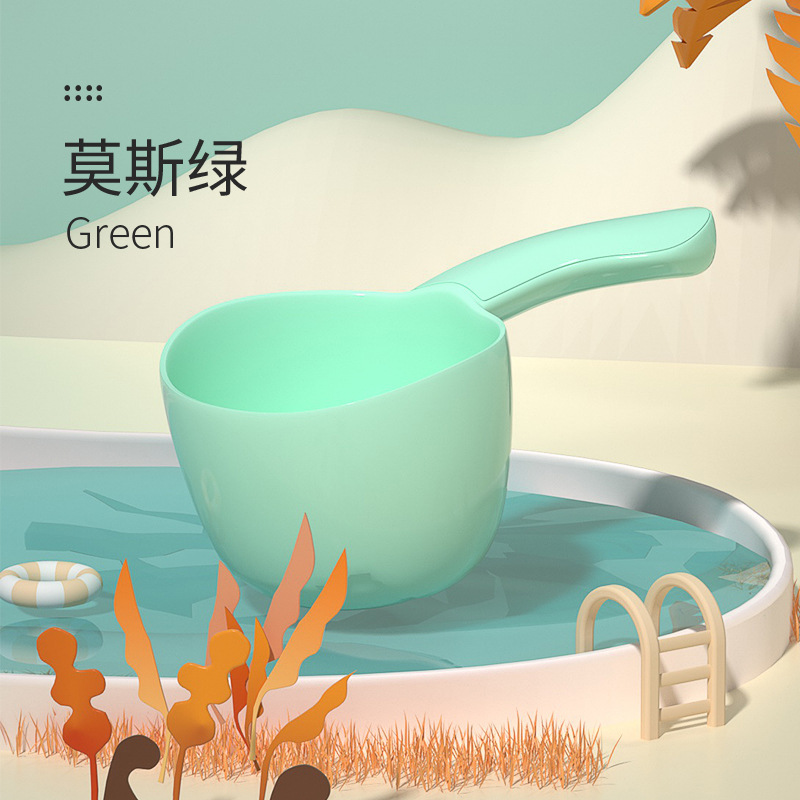 Water Spoon Children's Shampoo Cup Baby Baby Shower Shampoo Cup Cartoon Shampoo Spoon Shampoo Cup Plastic Spoon