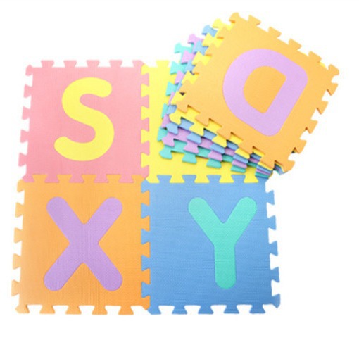 Z Cross-Border Numbers and Letters Foam Puzzle Floor Mats Baby Crawling Mats Foam Floor Mats Kidsren's Educational Toys Wholesale