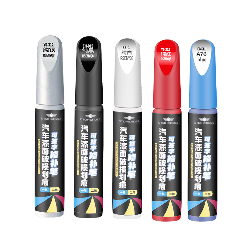 Auto Art Easy Color Paint Pen White Scratch Paint Pen Art Easy Color Paint Pen Repair Pen Scratch Artifact White