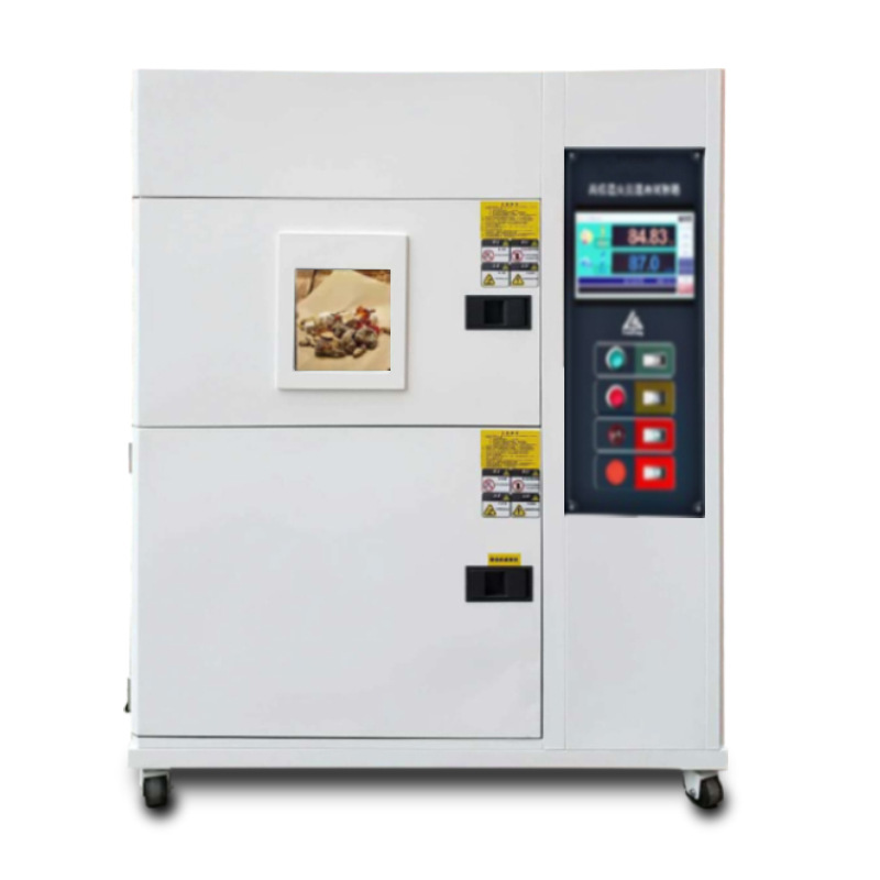 High and low temperature cold and heat shock test box two boxes three boxes temperature shock test box cold and heat shock test box