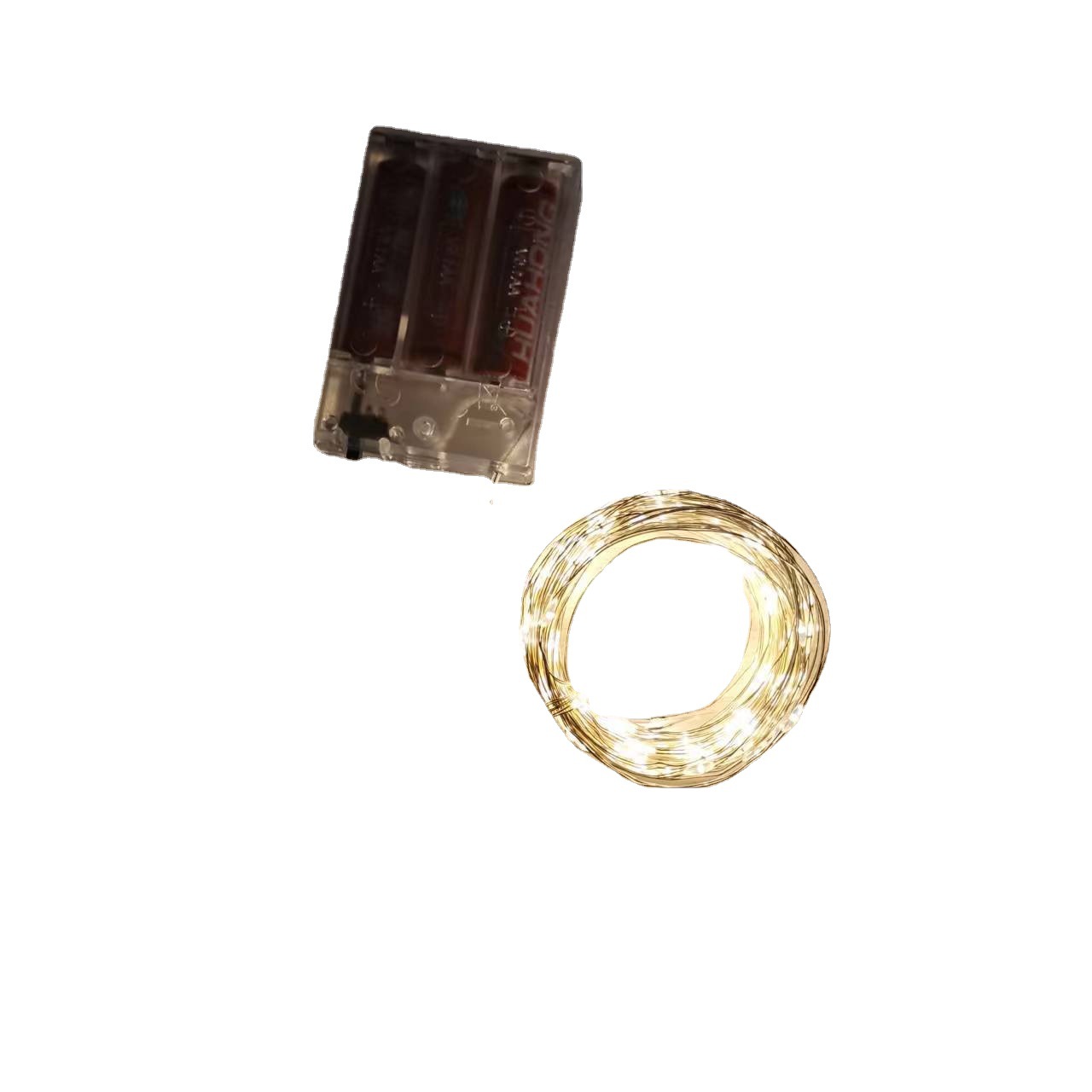 Led String Lights, Led Light Strings, Aa Battery Box, Bobo Balloon Decorations, European and American Christmas, Ip65 Waterproof, Copper Wire