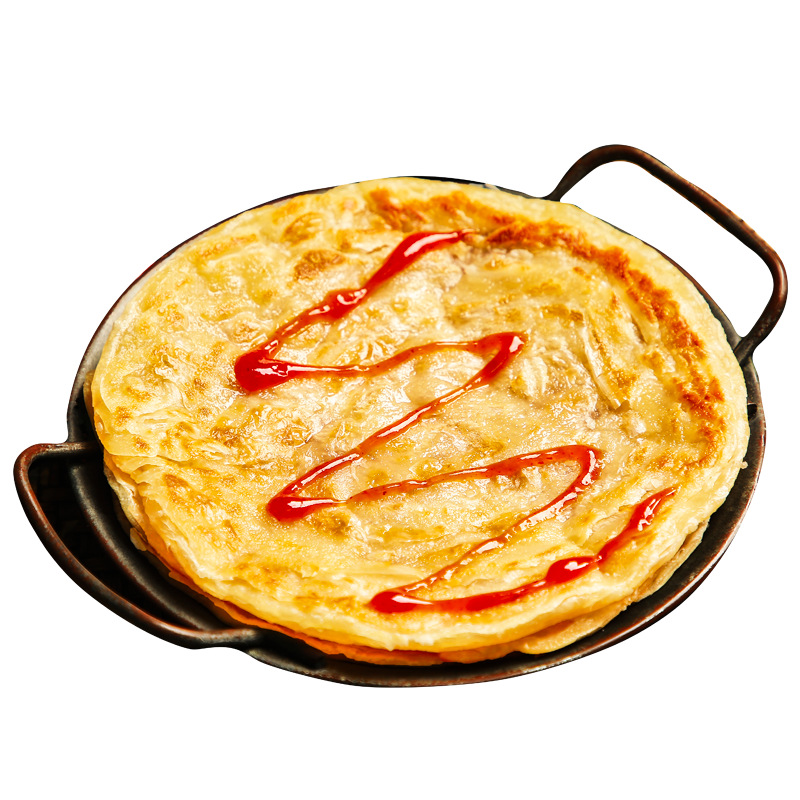 Taiwan Original Hand Cake Wholesale Scallion Chive Oil Hand Cake Commercial Premature Quick-Frozen Lazy Flat Cake Free Shipping