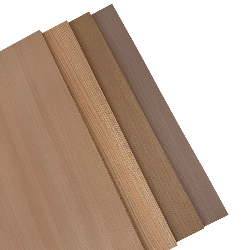 Customized Multi-Specification Melamine Veneer Paper Interior Decoration Board Veneer Paper Simple Style Wood Veneer Wood Grain Paper