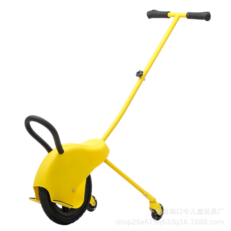 Customized Parent-Child Unicycle with Auxiliary Wheels, Baby Walking Artifact, Outdoor Play Stroller, Lightweight Travel Stroller