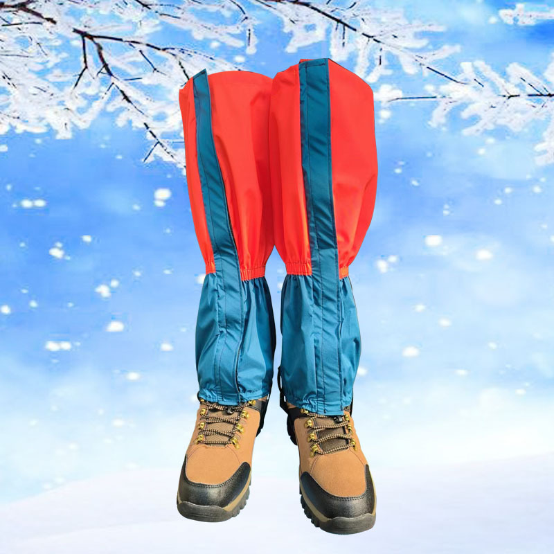 Outdoor Mountaineering and Hiking Snow Cover Leg Protector Winter Snow-proof Waterproof Sand-proof Shoe Cover Adult Travel Equipment