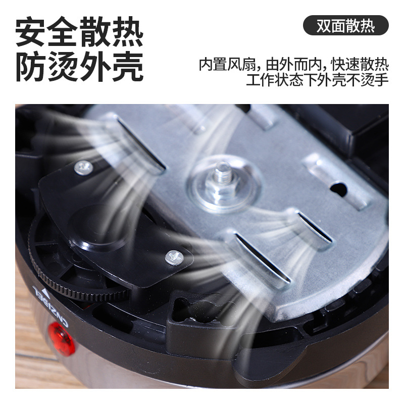 Round Stainless Steel 500w Electric Stove Multifunctional Laboratory Mini Tea Stove Small Electric Mocha Stove Wholesale
