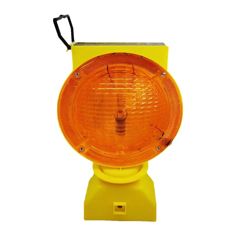 Factory Direct Sales Construction Warning Light Charging-Free Traffic Obstacle Light Night Safety Strobe Light Solar Warning Light