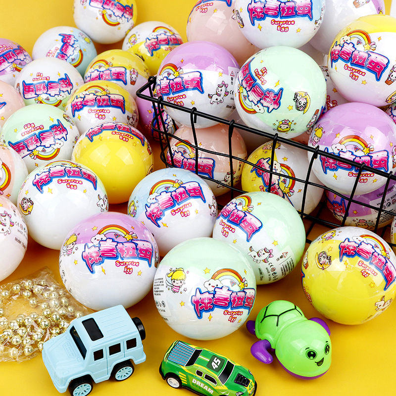 Factory Direct Supply 75mm Gashapon Ball 75mm Surprise Gashapon Gashapon Machine Amusement Machine Gashapon Ball Wholesale
