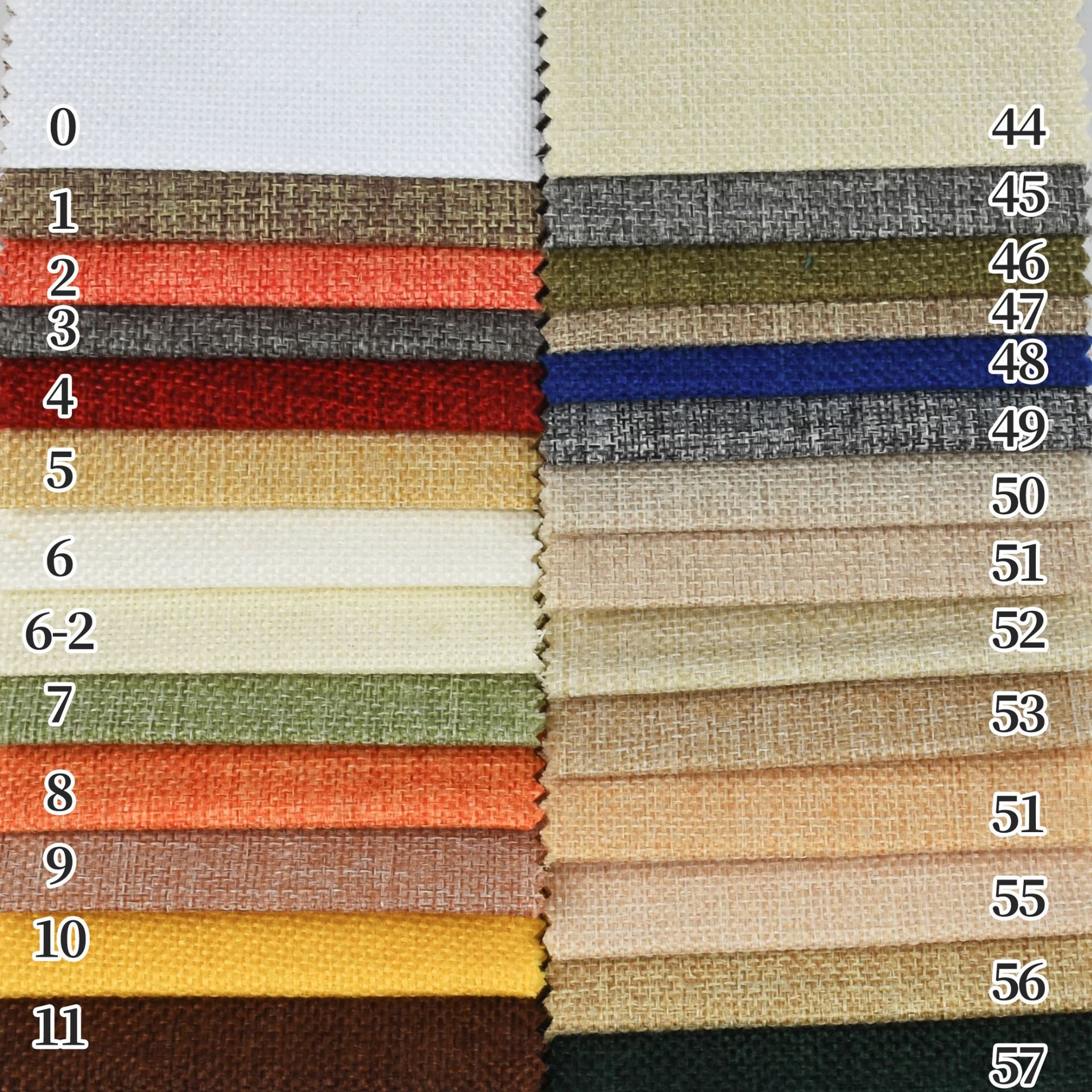 Spot Multi-color 1200D Imitation Linen Linen Cotton Linen Pillow Luggage HanDicraft Home Textile Fabric Wholesale