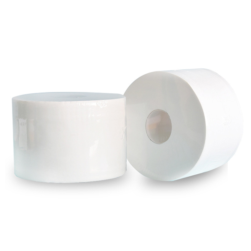 Center pumping large roll paper commercial large plate paper middle pumping toilet paper hotel shopping mall middle pumping toilet paper customization