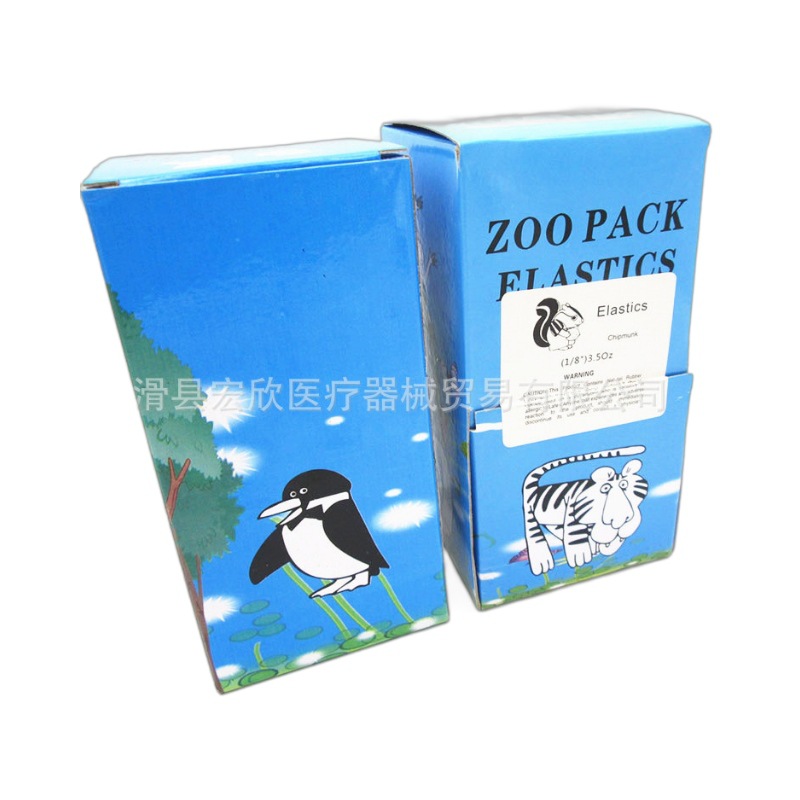 Dental orthodontic rubber band traction rubber band transparent corrective rubber band orthodontic materials oral consumables