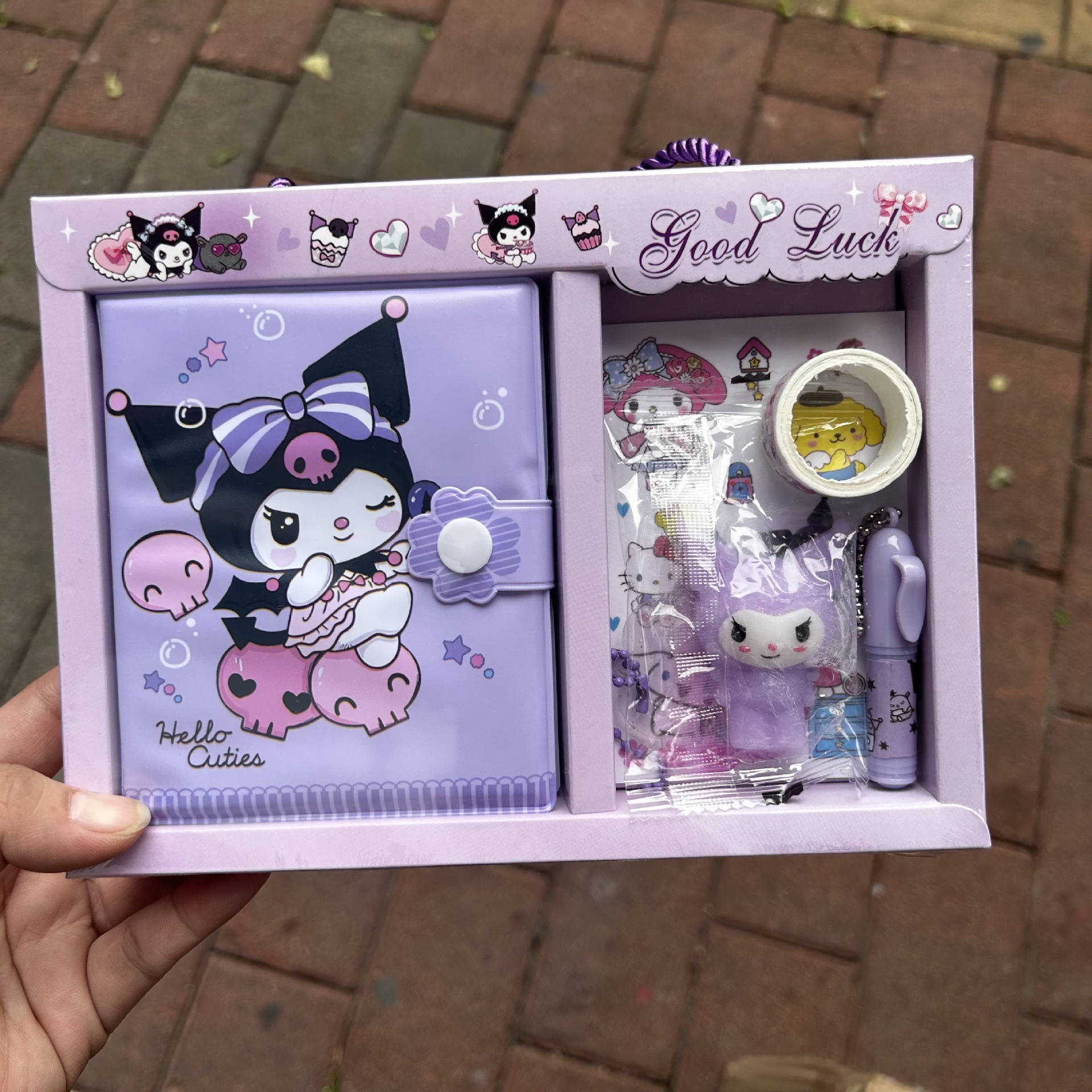 Goka Mini Portable Cute Cartoon Hand Book Gift Box Primary School Graduation Gift Kindergarten Birthday Gift