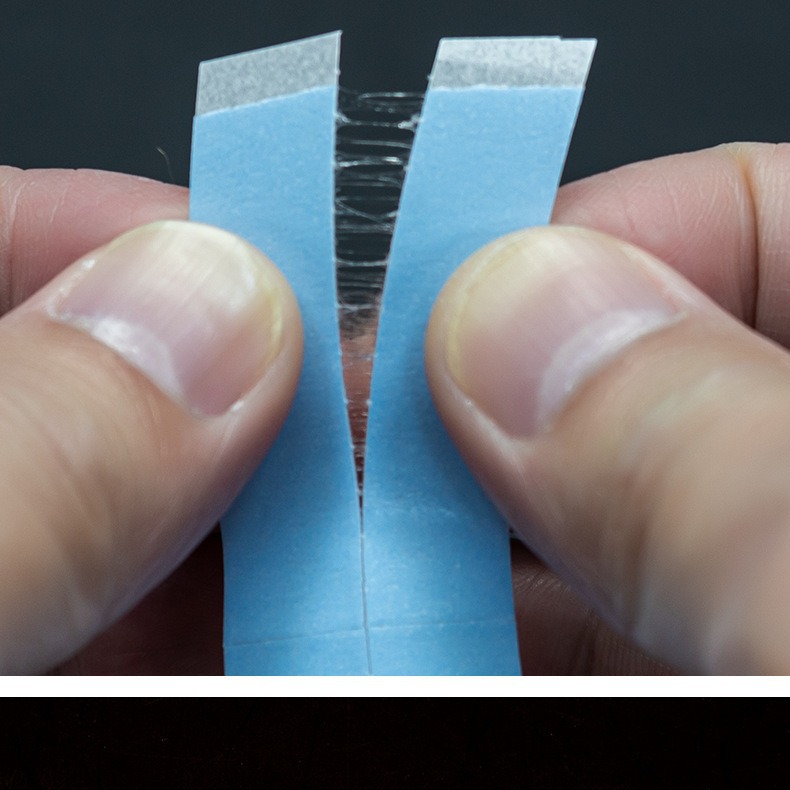 Cross-border Wig Double-sided Adhesive White Film Anti-sweat Wig Film Bio-protein Film Wig