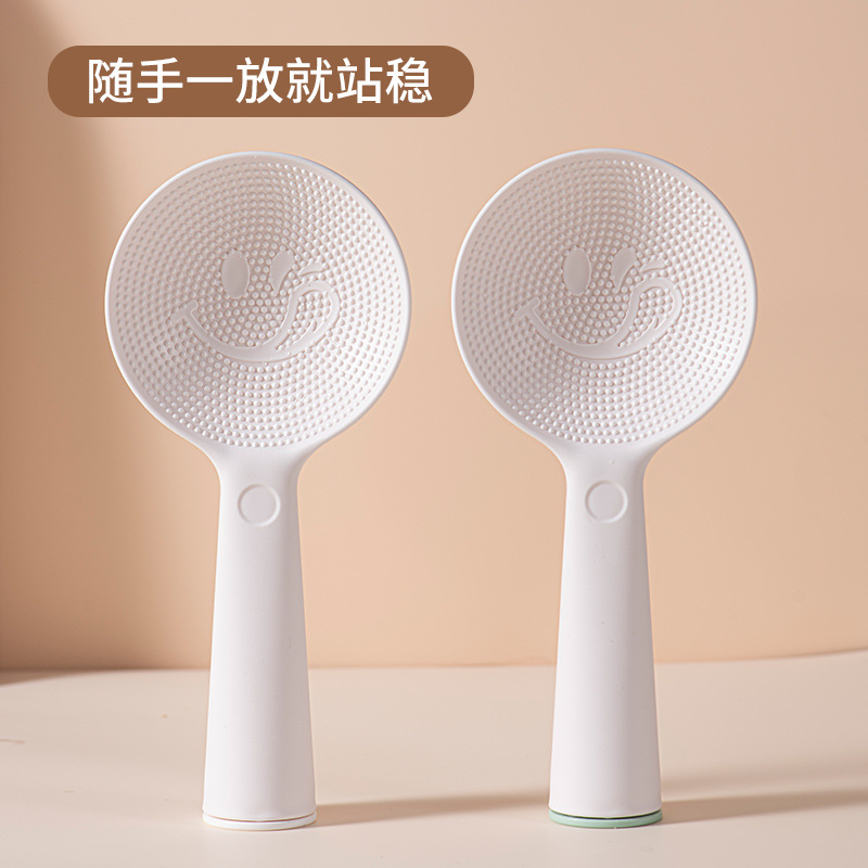 Non-Stick Rice Spoon for Home Use, High-Temperature Resistant, Creative Kitchen Design, Suitable for Standing, Special for Rice Cookers, Soup and Rice Serving Spoon, Wholesale