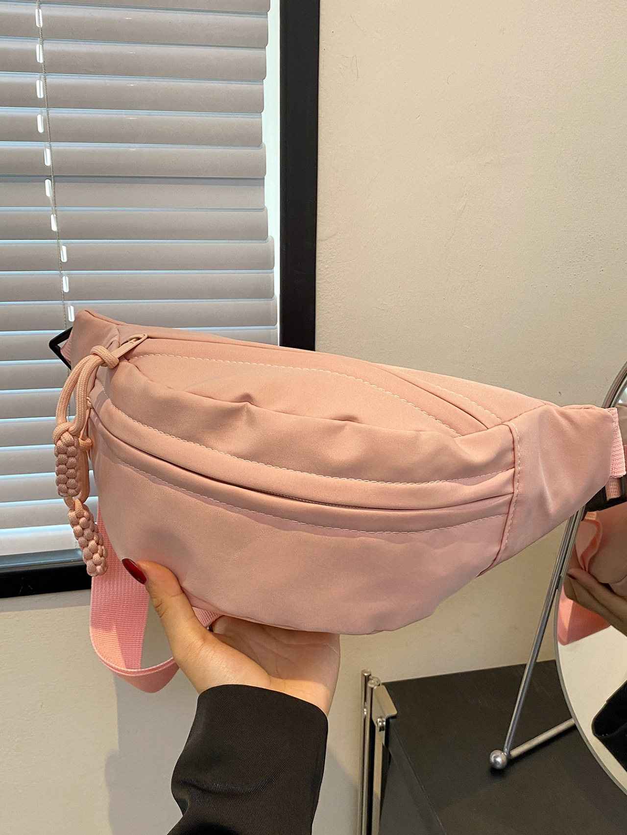 Chest Bag Women's Ins Super Cool Large Capacity Crossbody Bag Casual Japanese Student Shoulder Bag Lightweight Sports Waist Bag