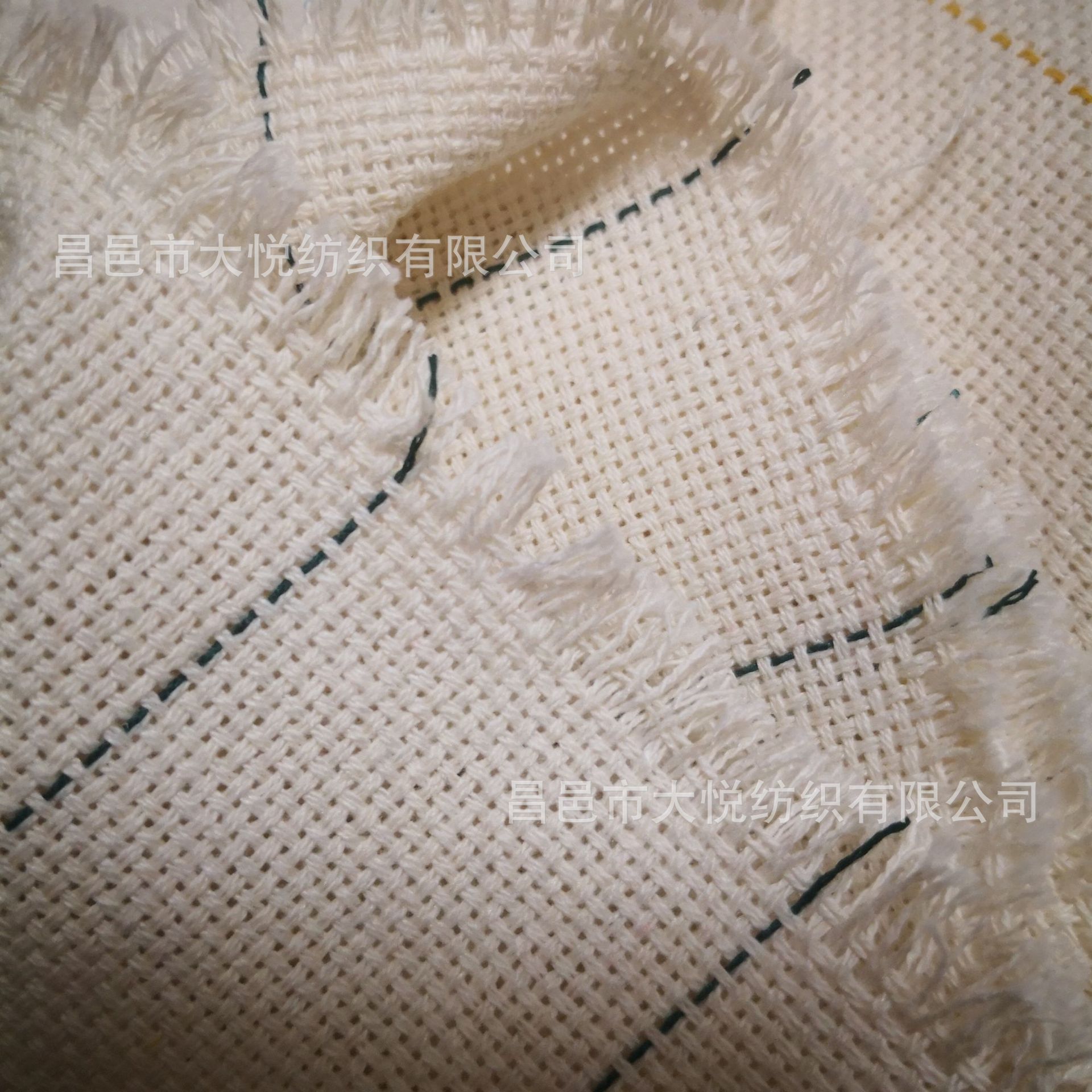 Tufted cloth Tufting gun Thorn carpet bottom cloth poke embroidery yellow thread cloth diy can be customized according to the sample