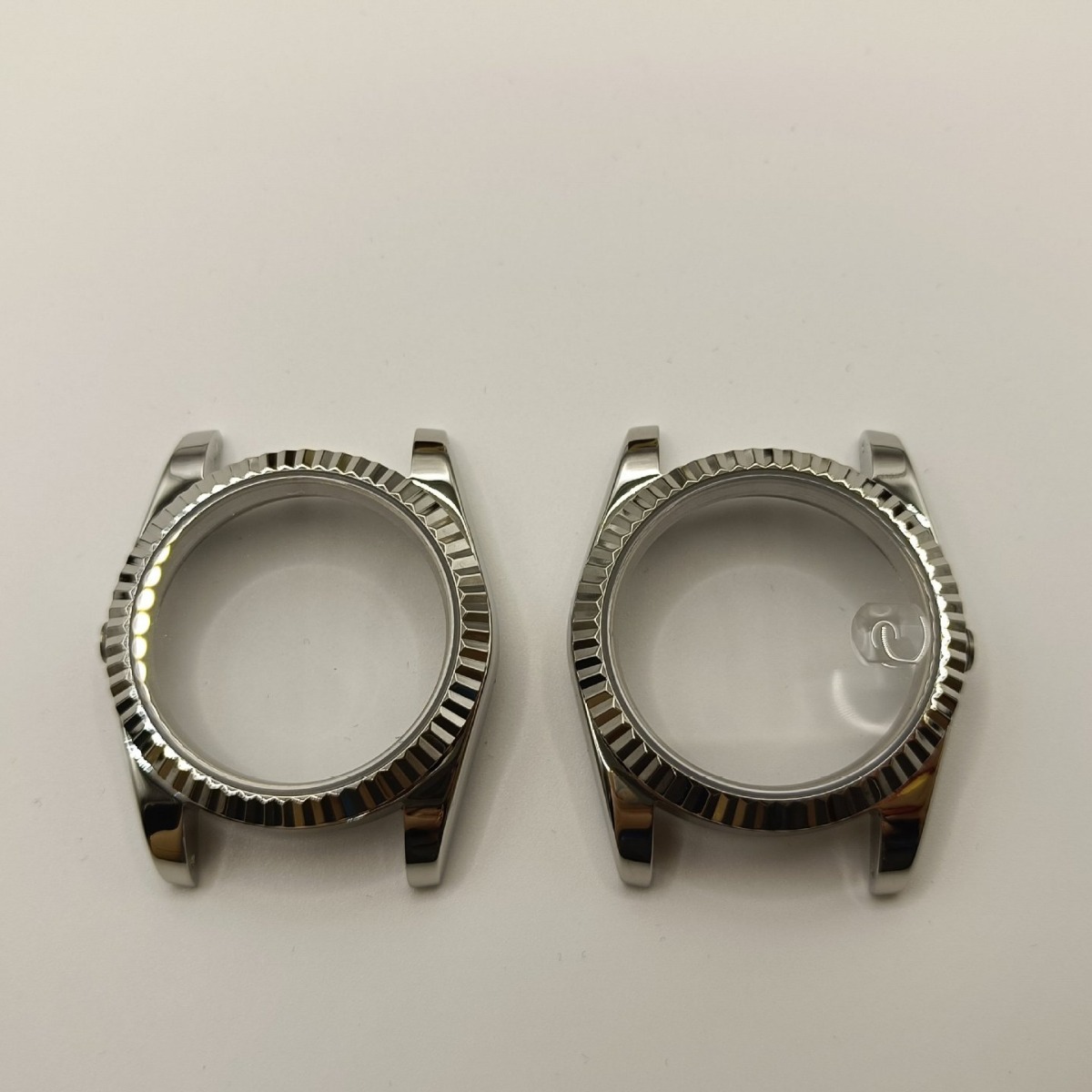 Source Factory Advanced 316L Stainless Steel Classic Men's and Women's Steel Belt Waterproof Leisure Double Calendar Luminous 39mm Case