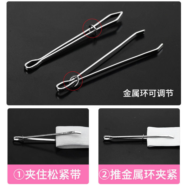 Elastic Threading Tool Handmade Metal Rope Tool DIY Threading Tool Strap Elastic Band Tool