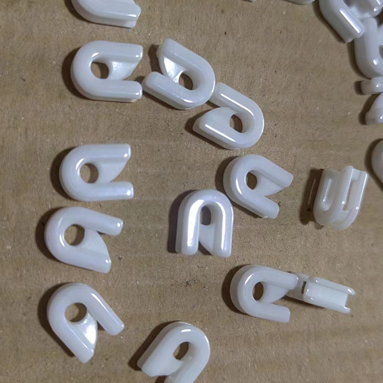 Wholesale textile porcelain eye wire guide anti-jumper coil Textile Machinery Accessories