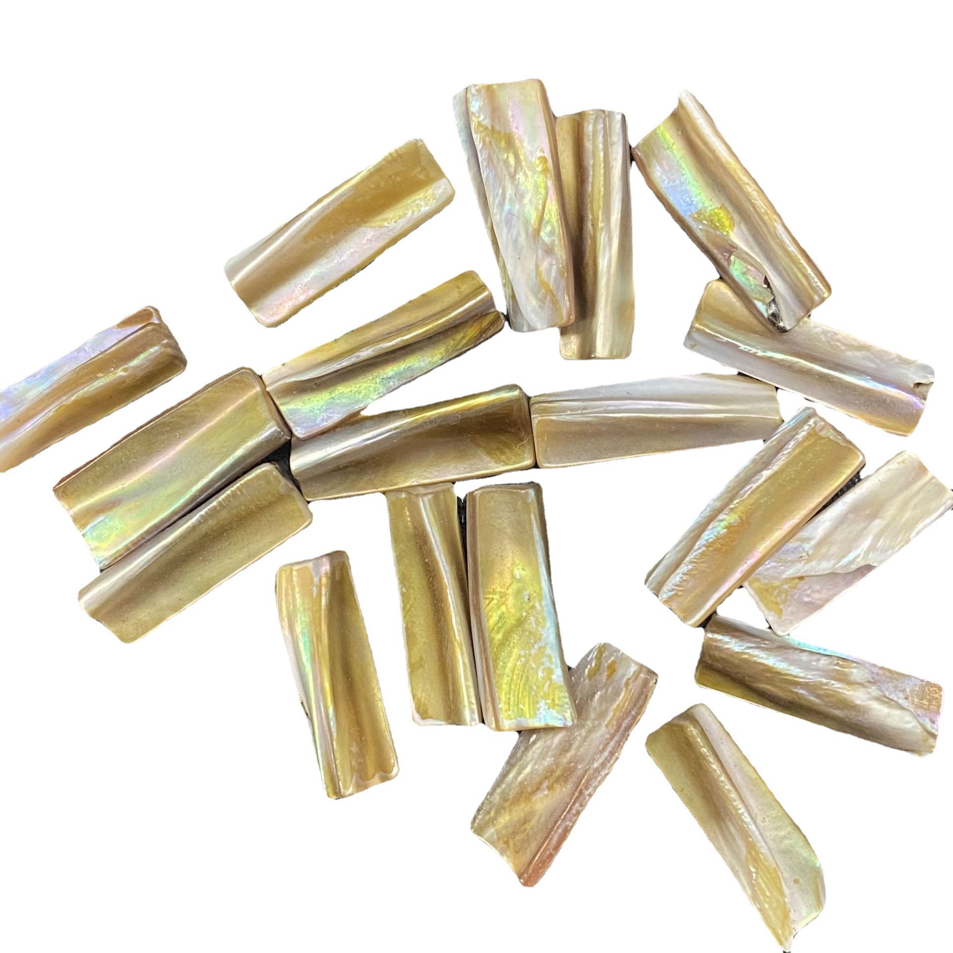 Shell piece shell rib shell decoration DIY material shell painting natural shell piece mosaic piece shell particle