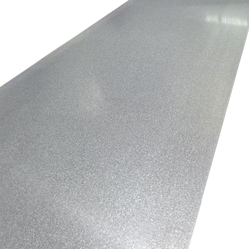 Aluminized Zinc-Coated Steel Sheet, Fingerprint-Resistant G250+Az150G Small Flower Hot-Dip Galvanized Flat Sheet, Custom-Cut 3mm Galvanized Iron