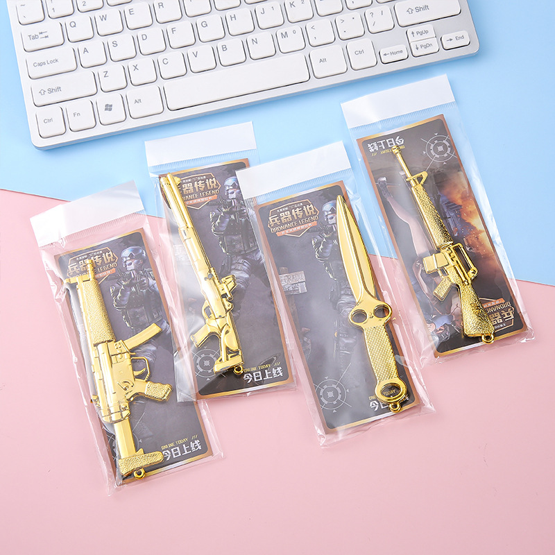 Children's Plastic Creative Weapon Model Boys and Girls Toys Gifts Mini Weapon Kindergarten Exquisite Small Gifts