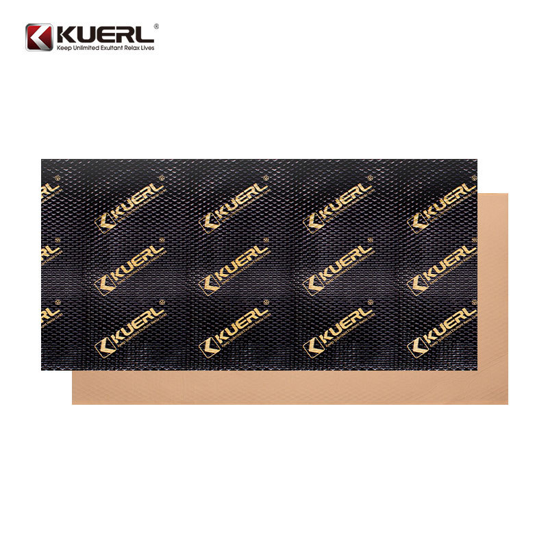 Wholesale thickened environmental protection butyl rubber shock stop plate automobile shock-proof sound insulation material shock stop plate