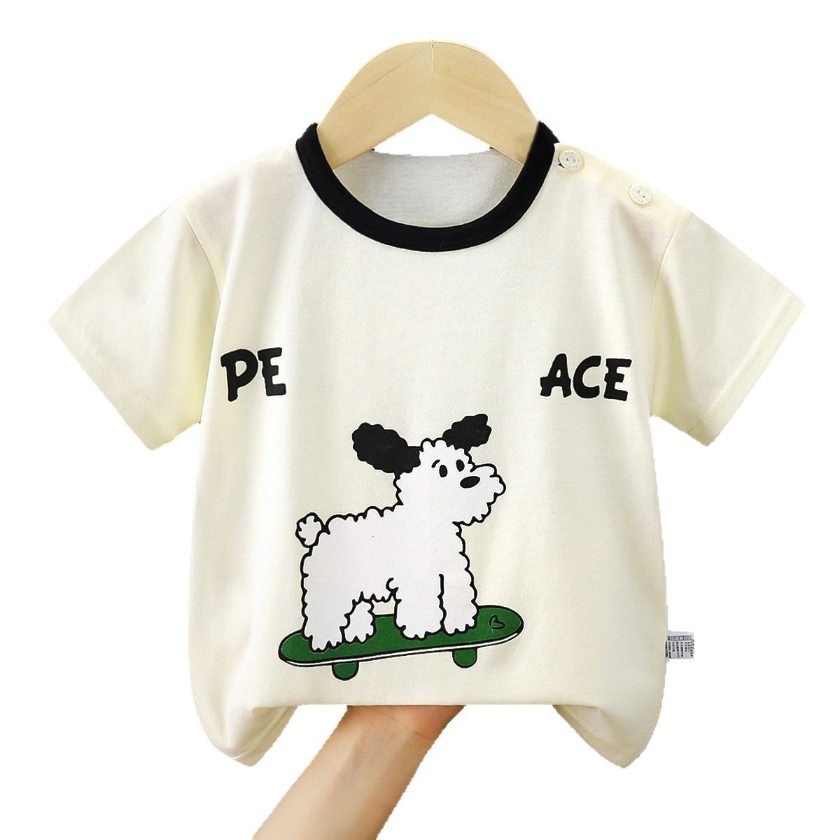 Children's T-shirt cotton summer new boys' clothes baby cartoon girls short sleeve Korean top children's clothing wholesale