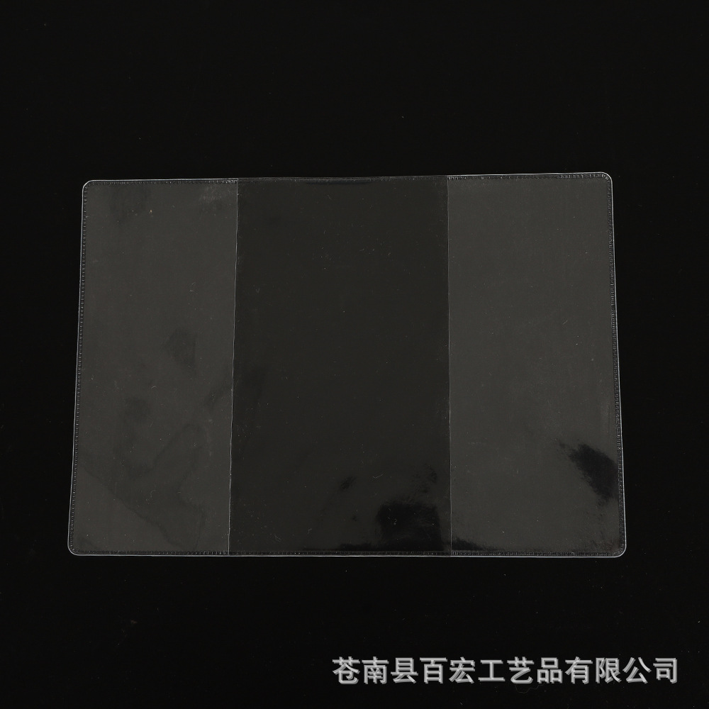 Factory spot pvc thick multi-card transparent frosted passport protective cover Korean passport holder certificate dust cover