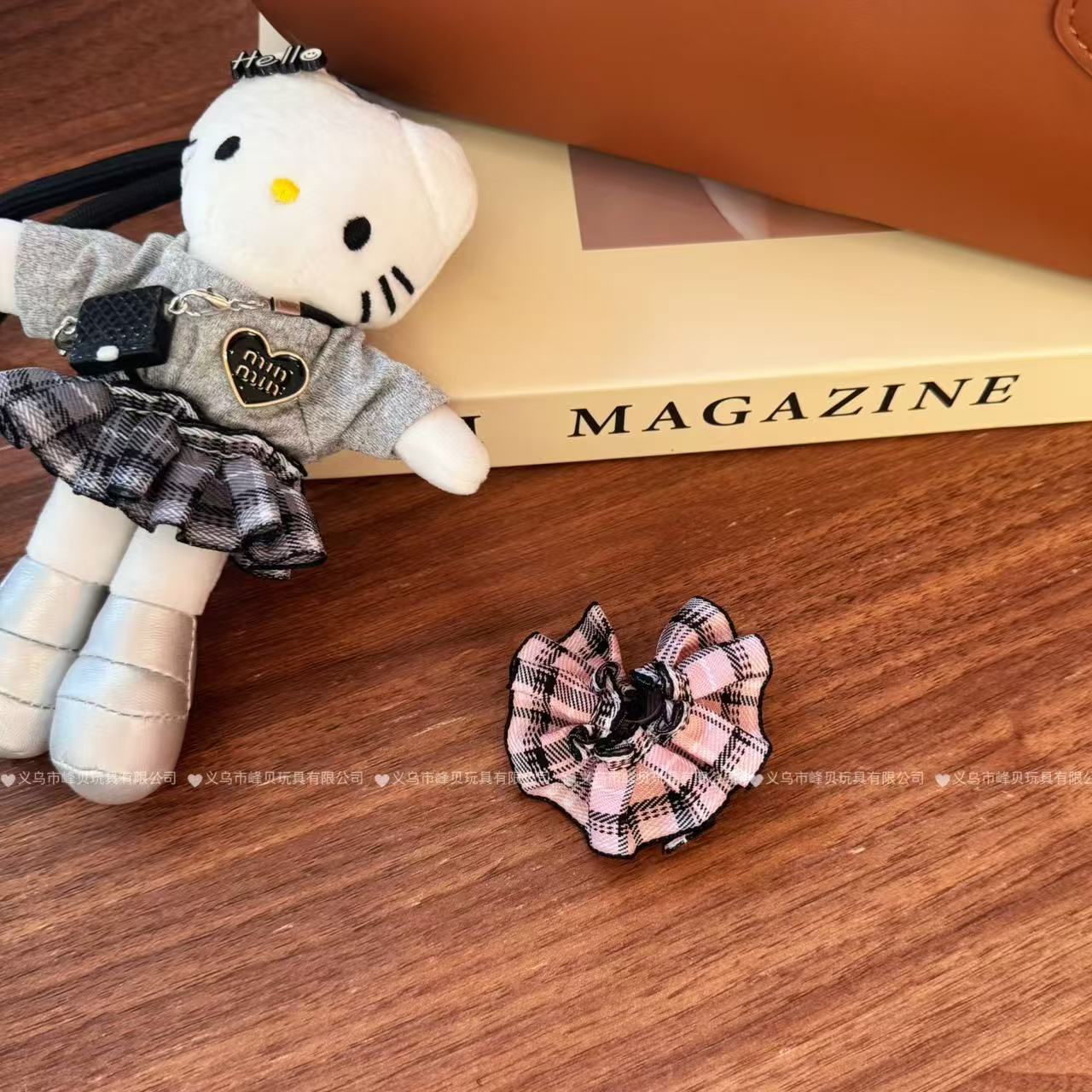 New Long-Legged Kt Plaid Princess Skirt Mini Skirt Doll DIY Accessories Toy Doll Doll Clothes