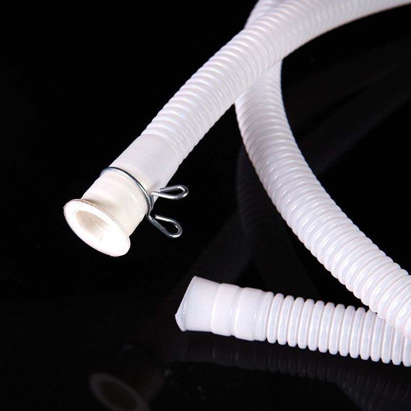 PE thickened plastic washing machine water inlet extended hose corrugated thickened universal air conditioning faucet water outlet drain pipe