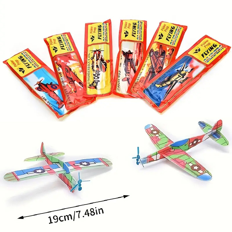 Модель самолета из пенопласта, собранная игрушка, ручная работа, для детей