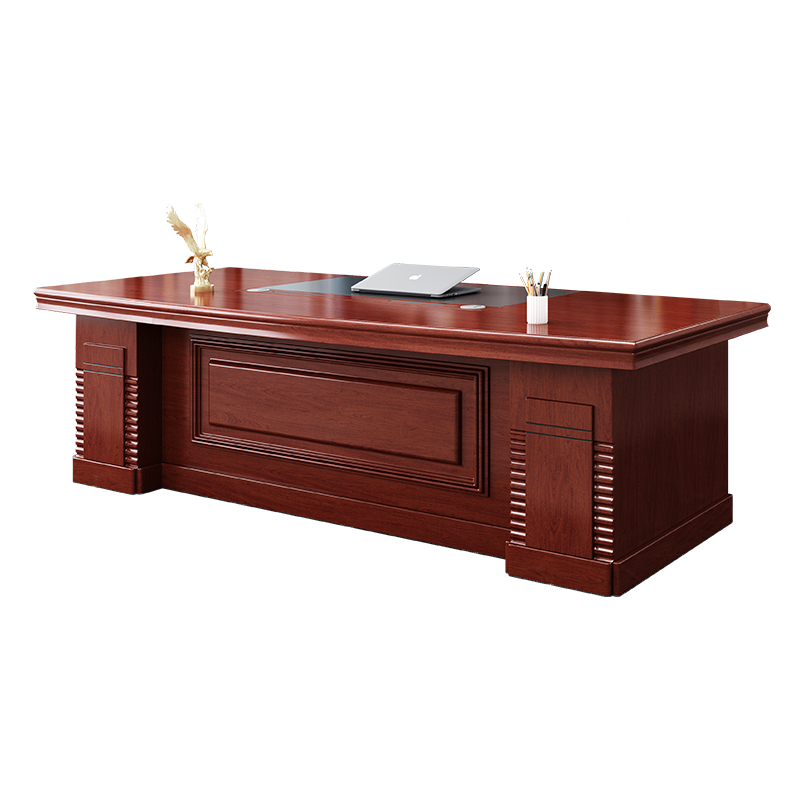 Boss Desk, Office Desk, Simple and Modern Executive Desk, Manager Desk and Chair, New Chinese Style Executive Desk, Office Furniture