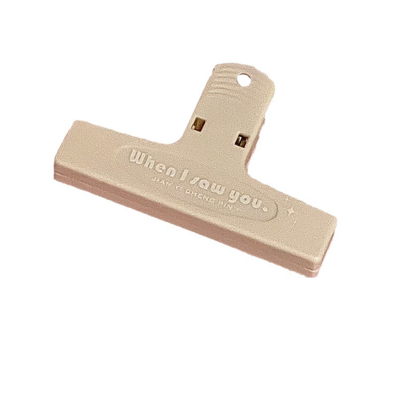 Aircraft clip long tail clip cute test paper magnetic clip color retro plastic clip small red summer with simple students