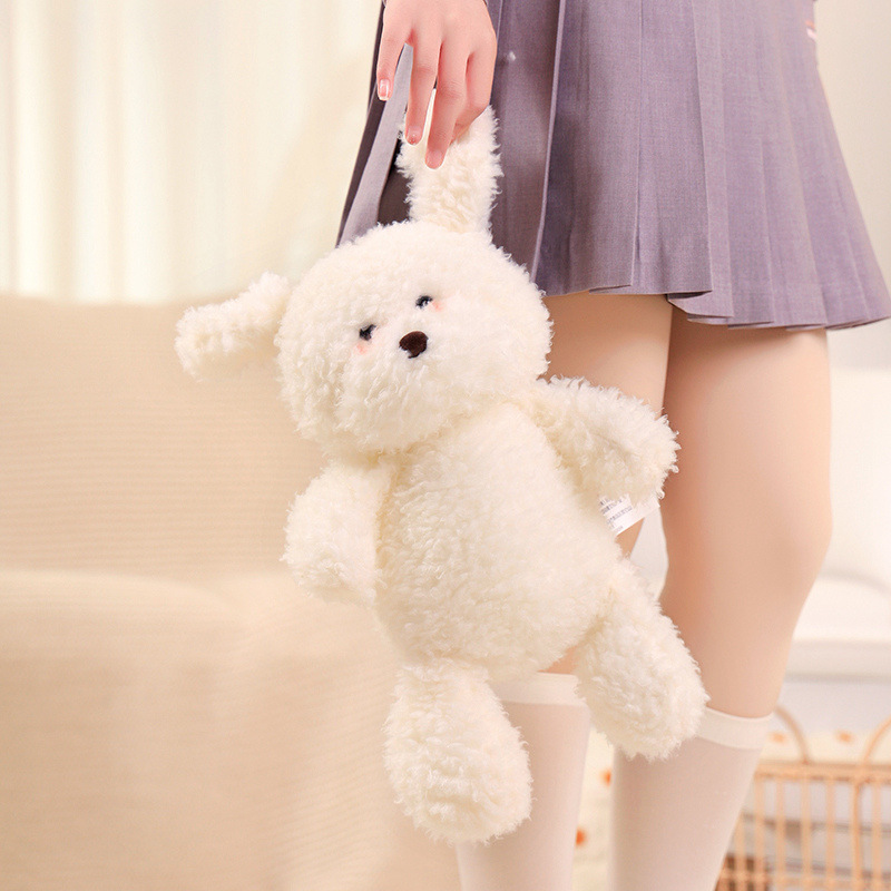 Jumping Dog doll for girls pillow dog plush toy gift scrawl doll sleeping one piece wholesale