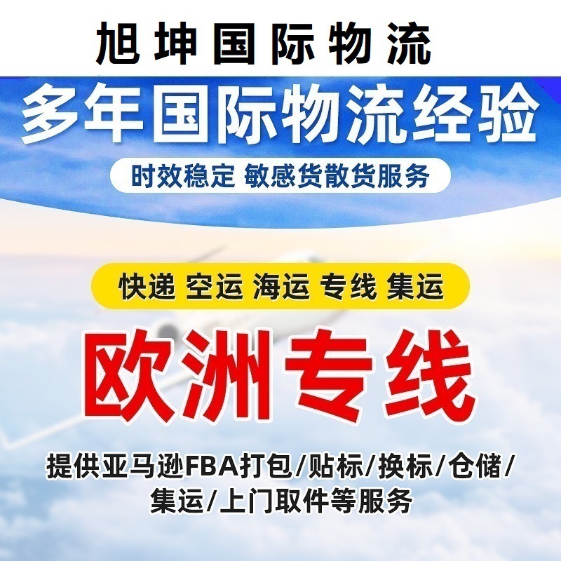 Cross-Border Logistics International Express Freight Forwarding to the United States and Europe Express Tax-Inclusive Air Freight and Sea Freight Double Clearance Tax-Inclusive
