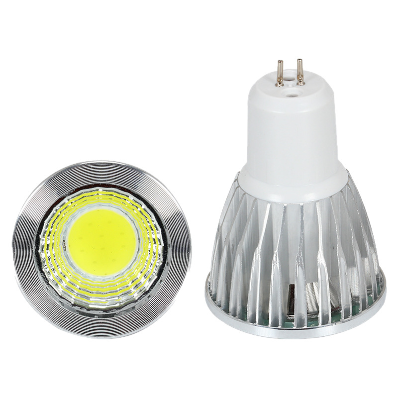 COB car aluminum cup full voltage constant current E27Gu10G53 household commercial photo white light warm light neutral light LED lamp Cup