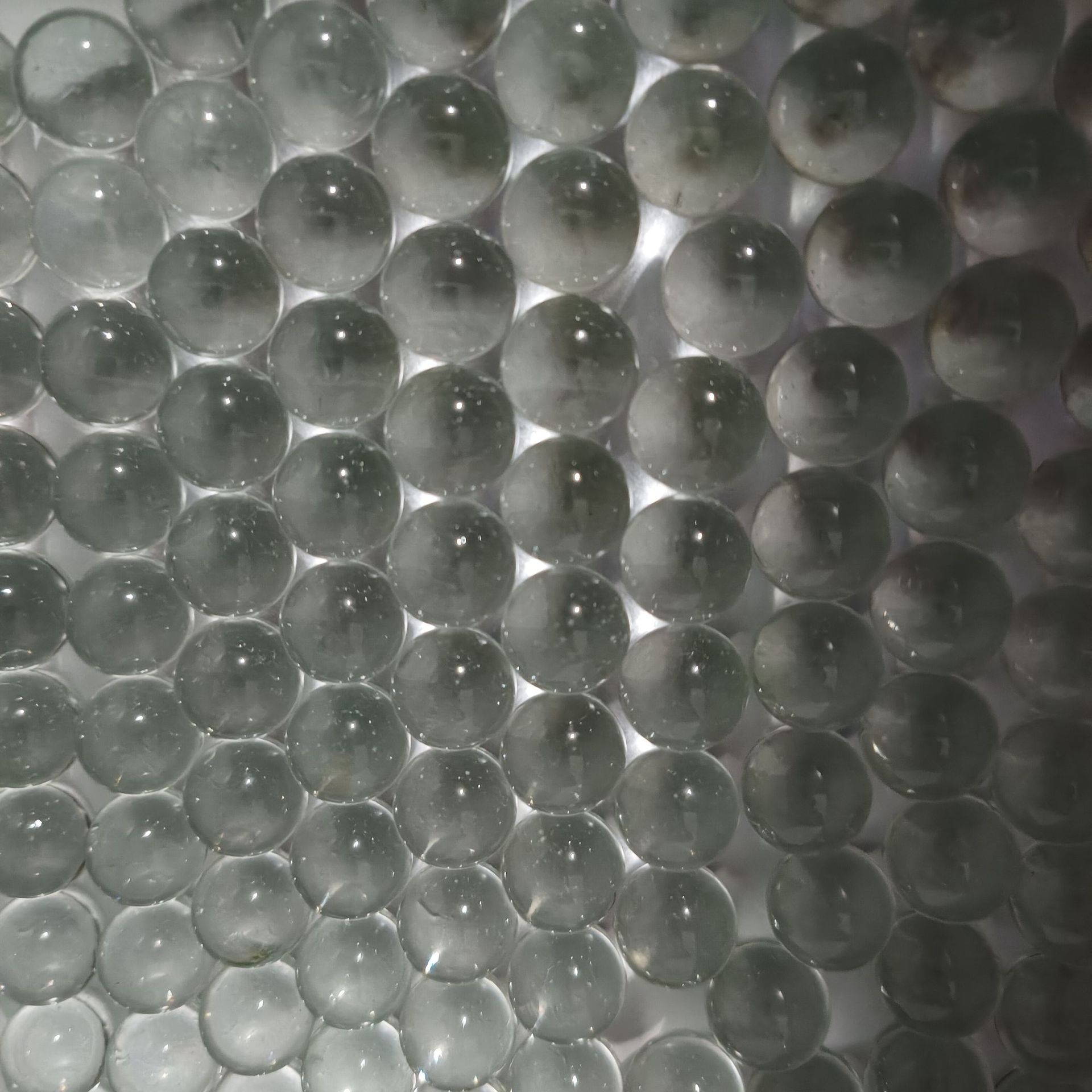 Transparent glass beads 14mm16mm22mm25mm30mm solid transparent glass beads experimental glass beads