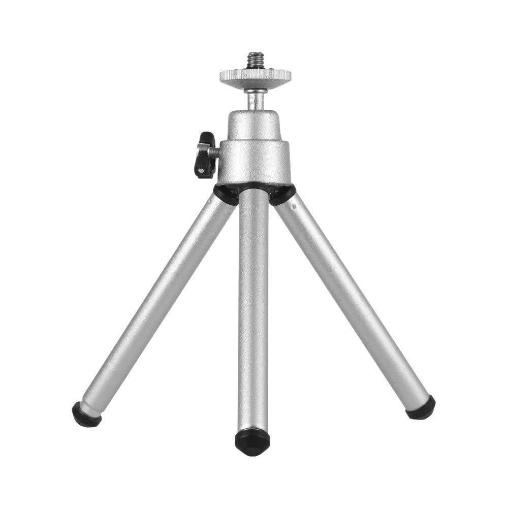 Mini Tripod Live Desktop Tripod-Metal Tripod-Telescopic Two-Section Tripod