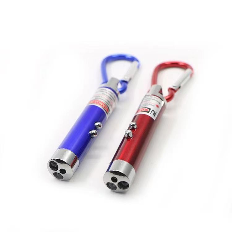 Multi-function laser light outdoor three-in-one mini money detector lamp LED lighting portable anti-counterfeiting detection UV lamp