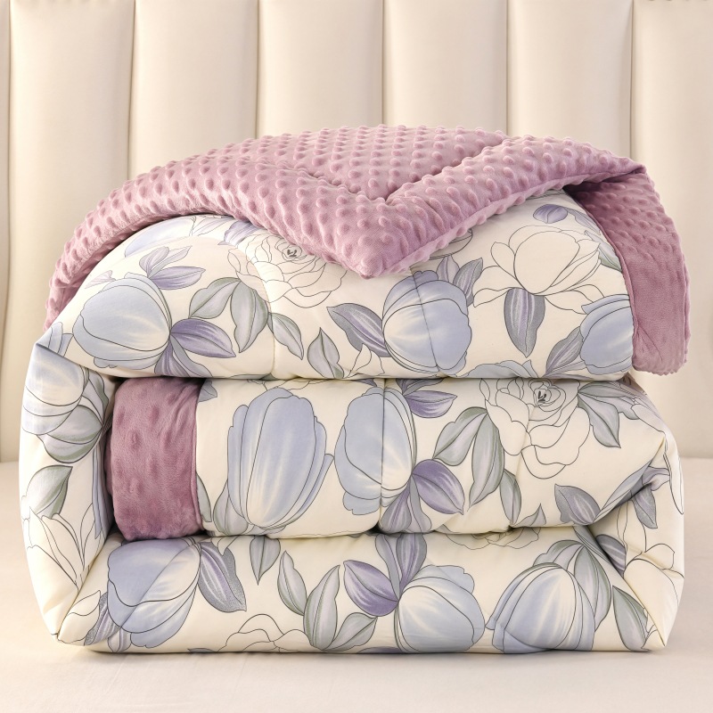 Doudou Quilt Autumn and Winter Soy Fiber Quilt Winter Quilt Thickeneded Home Bedding Winter Quilt Core Winter Quilt