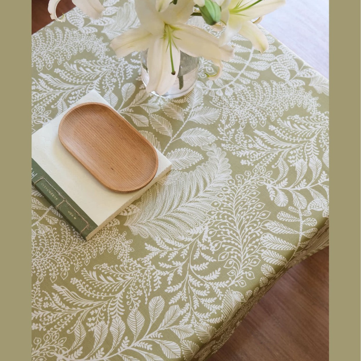 Печатная ткань из бамбука и льна, скатерть, шторы, новый продукт 2022 года