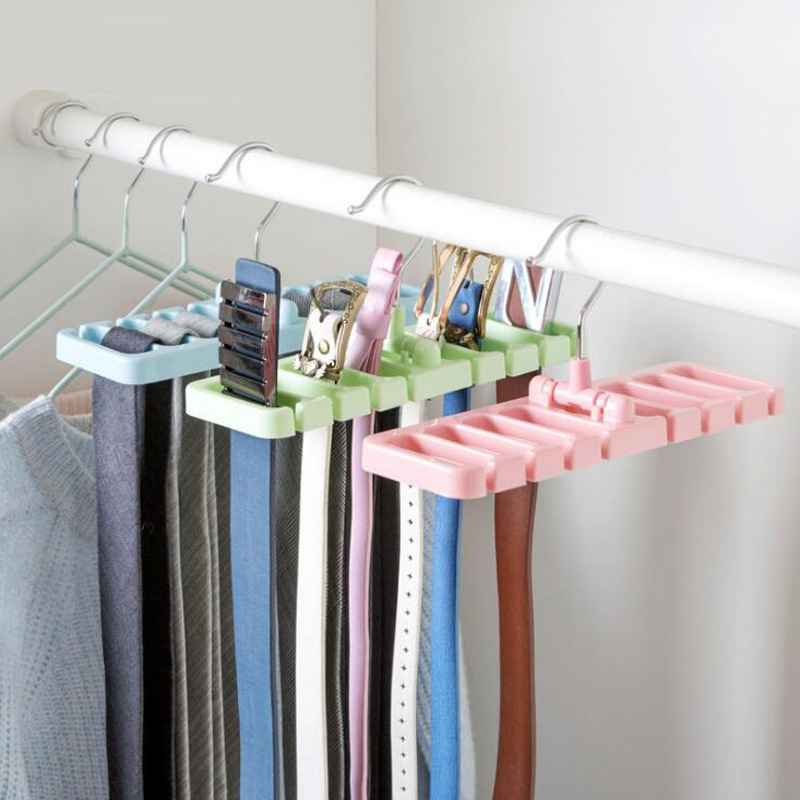 Multifunctional Belt Storage Rack, Tie Rack, Belt Hanger, Clothes Hanger, Wardrobe Organizer, Scarf Rack, Scarf Display Rack